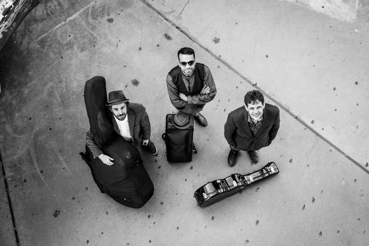 Transit Trio jazz group. Photography for their disc cover.