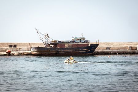 Lampedusa refugee crisis Mediterranean.